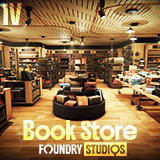 Book Store 3d Environment
