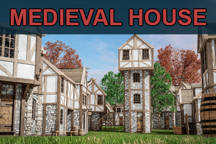 Medieval house modular full v2.0 - URP