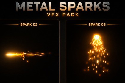 Metal Sparks VFX Pack