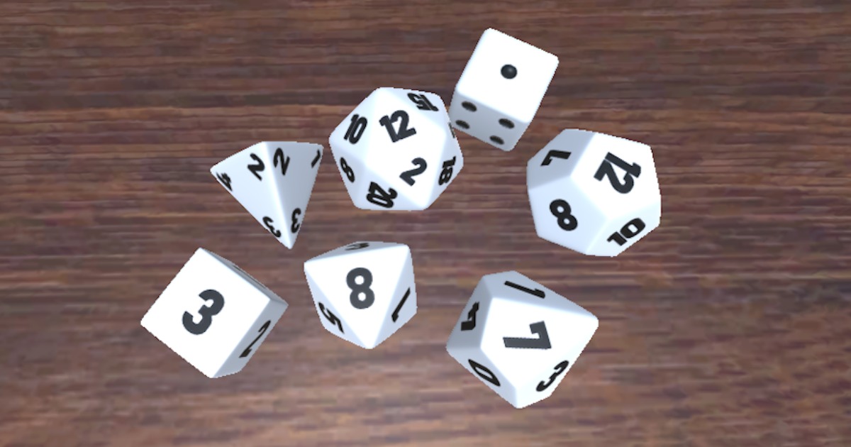 Physics Based Dice Roller Mini Game | Game Toolkits | Unity Asset Store