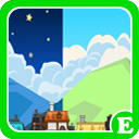 Parallax Town Background