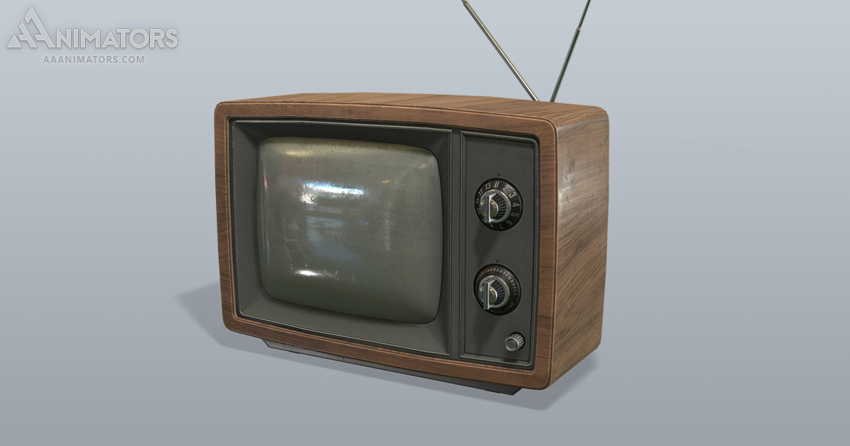 Low Poly TV 01 | 3D Furniture | Unity Asset Store