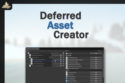 Deferred Asset Creator