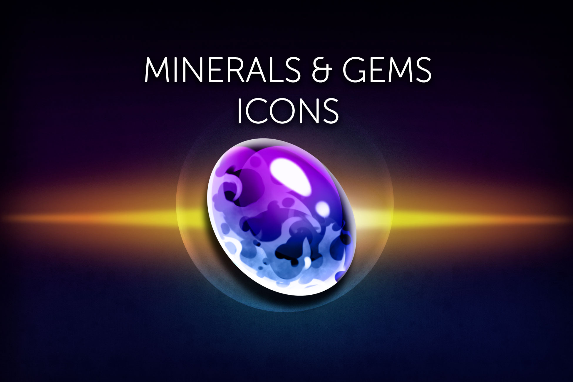 Gem Unity Texture MIinerals & gems icons | 2D Textures & Materials | Unity Asset Store