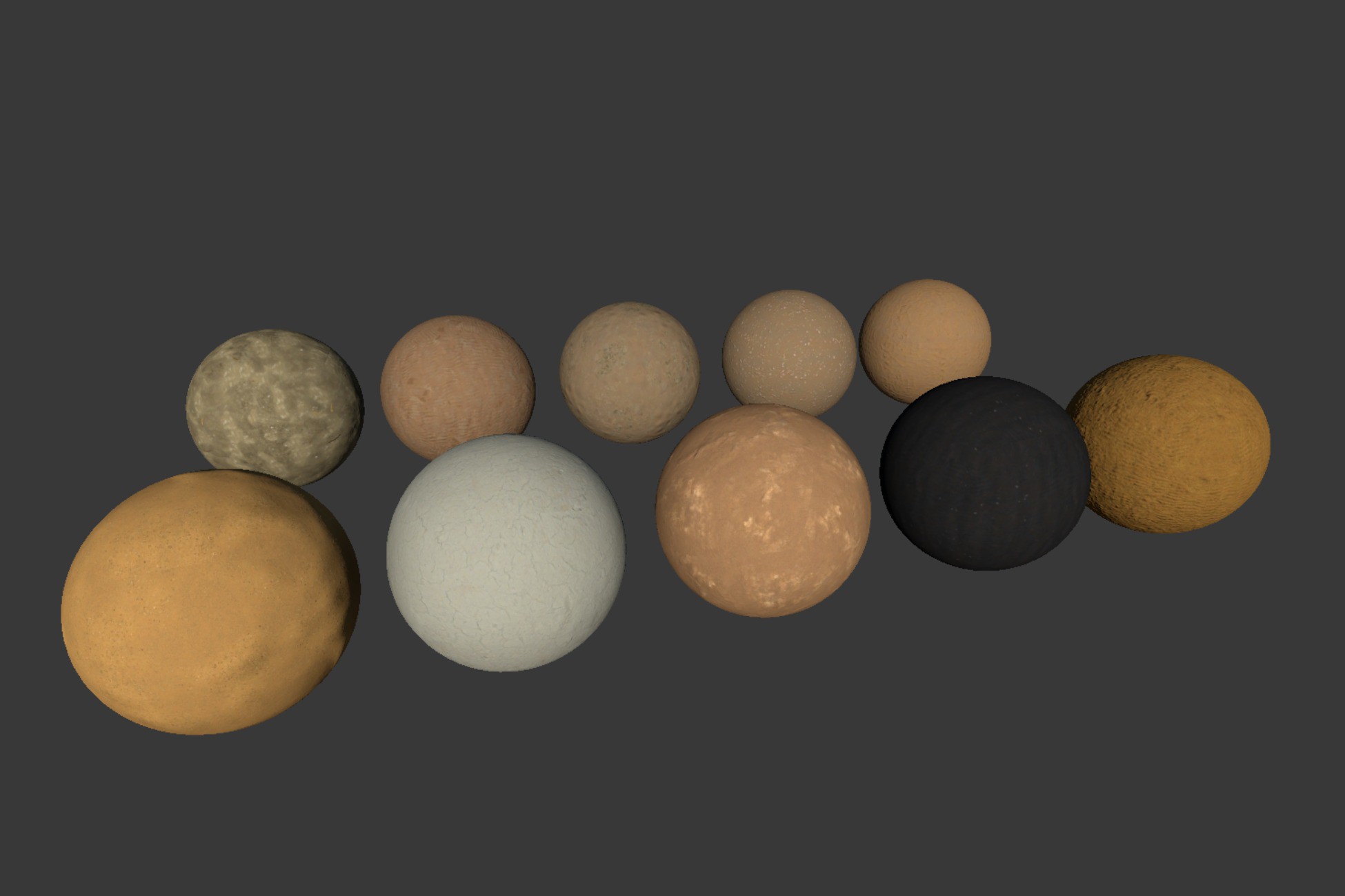 Unity Material Template Sand Materials | 2D Textures & Materials | Unity Asset Store