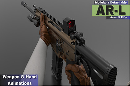 Game Combat Rifle (Fps - Tps)