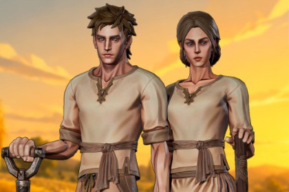 Stylized Medieval Villagers