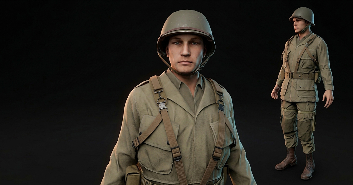 Ww2 England Class Unity WW2 Infantry Soldier A | 角色 | Unity Asset Store