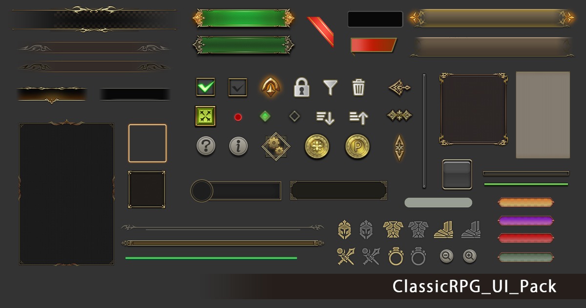ClassicRPG_UI_Pack by Canmu