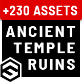 [HDRP] Ancient Temple Ruins - Mountains Environment
