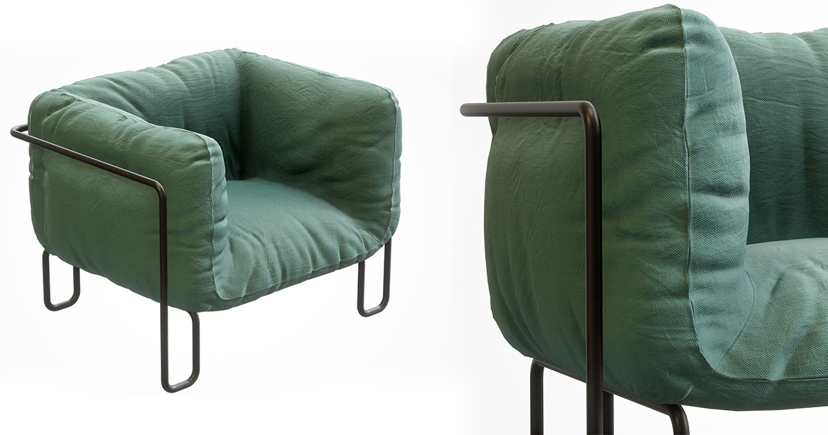 Armchair 001 | 3D Furniture | Unity Asset Store