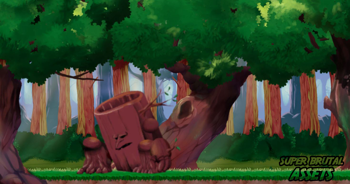 HQ Magical World, Fantasy Forest & Characters | 2D Environments | Unity ...