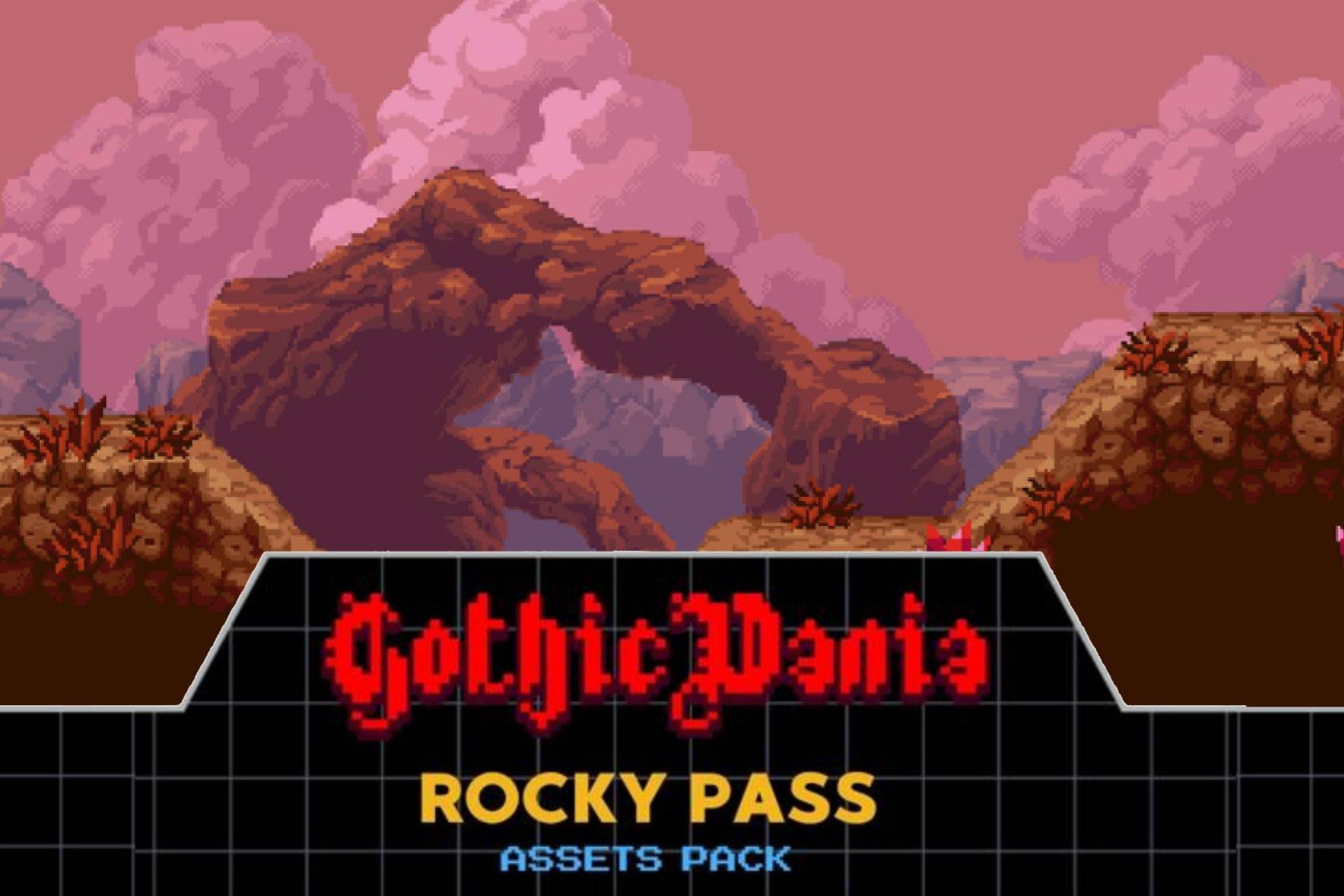Gothicvania Rocky Pass Environment, image 1