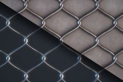 Chain (Fence) Texture & Material Vol. 03