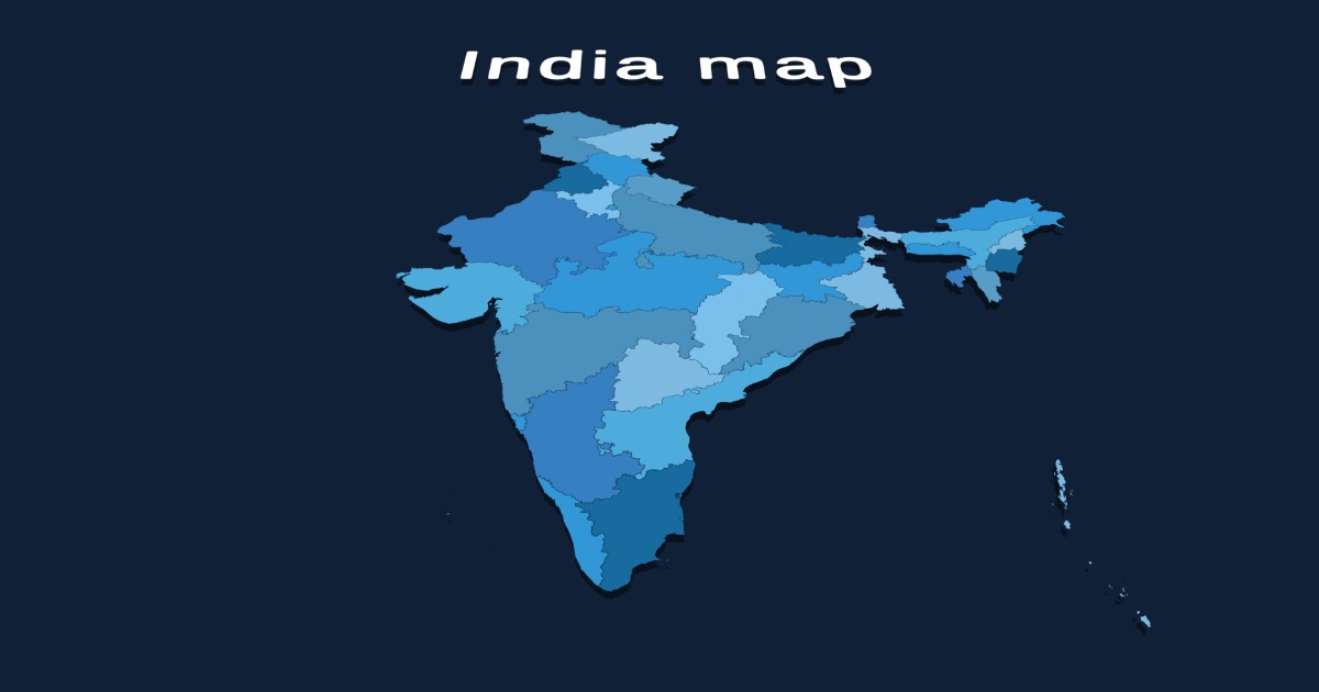 India map | 3D Environments | Unity Asset Store