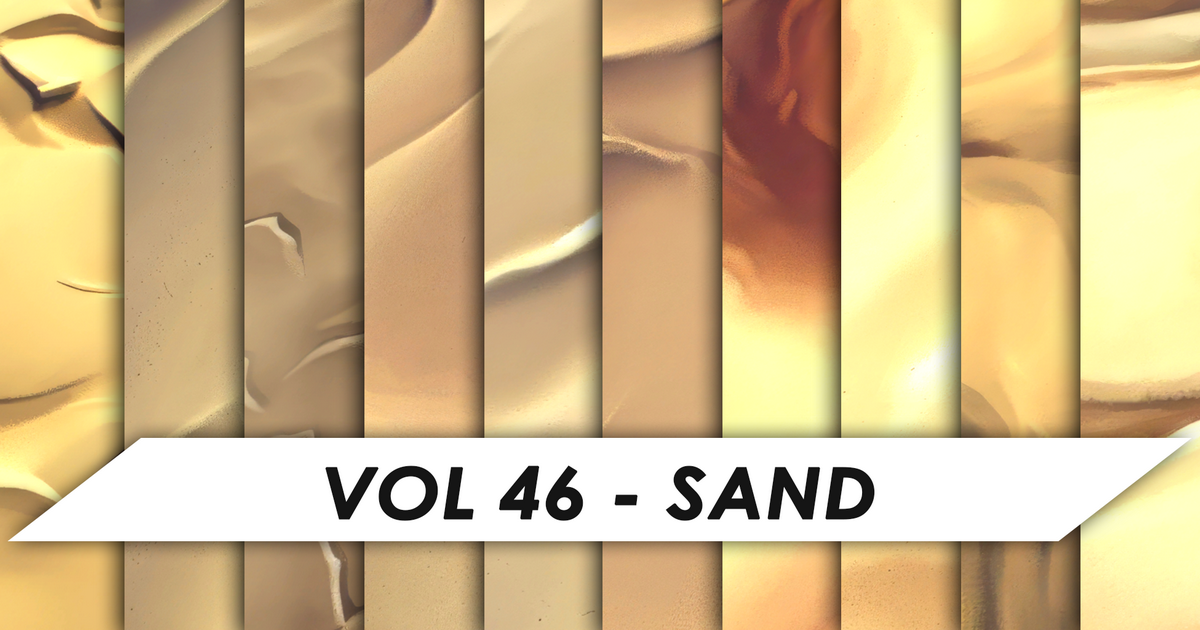 Unity Sand Ground Texture Stylized Textures - Vol 46 - Sand | 2D Textures & Materials | Unity ...