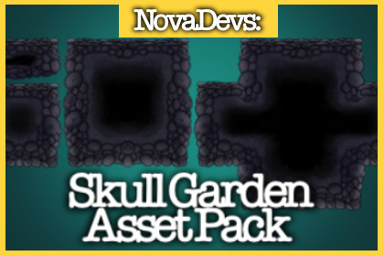 Free 2D Platformer - Skull Garden Tilesets Asset Pack