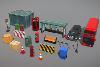 Urban Street Props Package