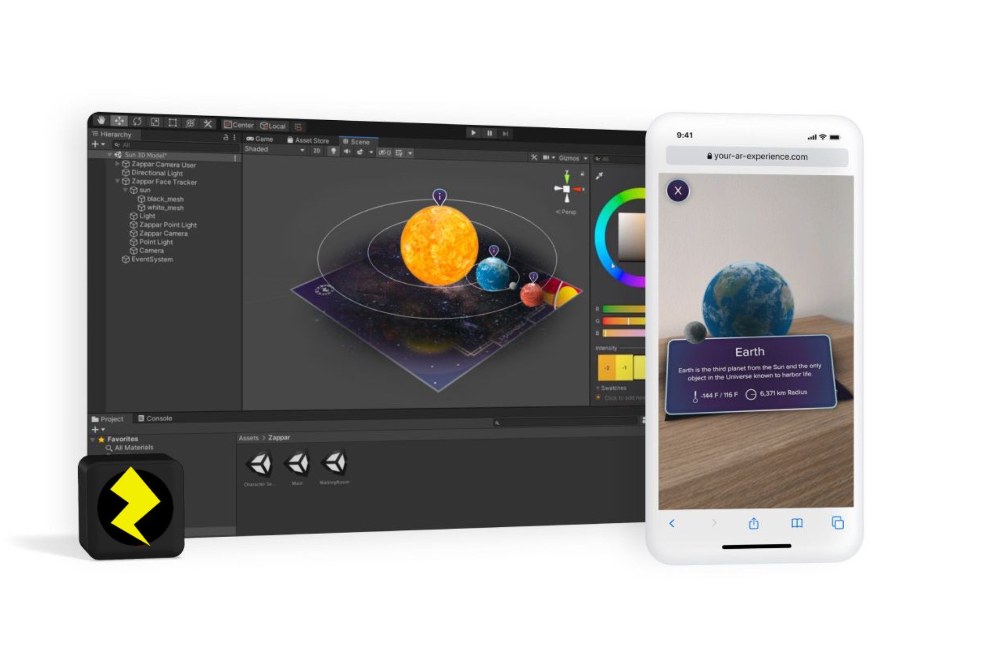 Universal AR (UAR) SDK - Web and Native AR | Integration | Unity Asset ...