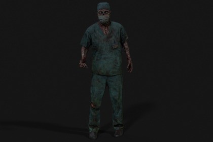Hospital Surgeon — Zombie Hospital Collection