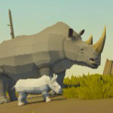 Poly Art: Rhino