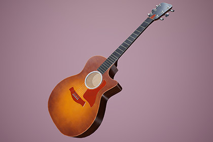 Stylized Guitar