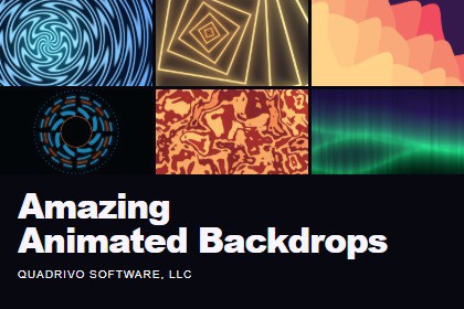 Amazing Animated Backdrops