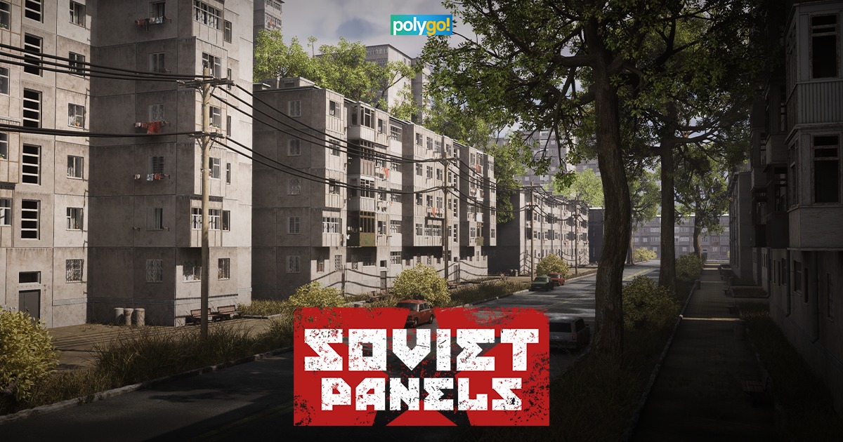 Soviet Panels - Communist Eastern European Buildings Kit | 3D ...