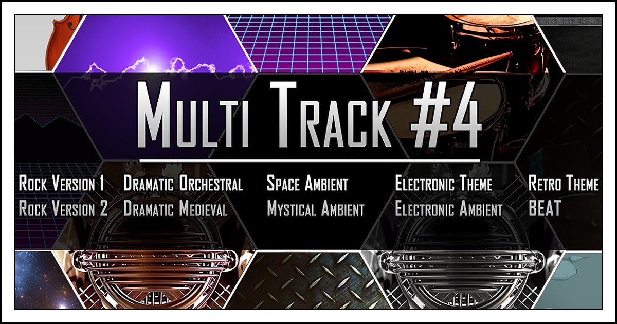 Multi Track #4 (10 Tracks From 1 Theme) | Audio Music | Unity Asset Store