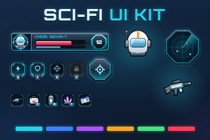 Sci-Fi HUD & UI Kit