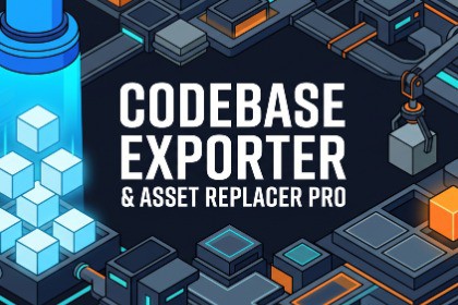 Codebase Exporter & Asset Replacer Pro