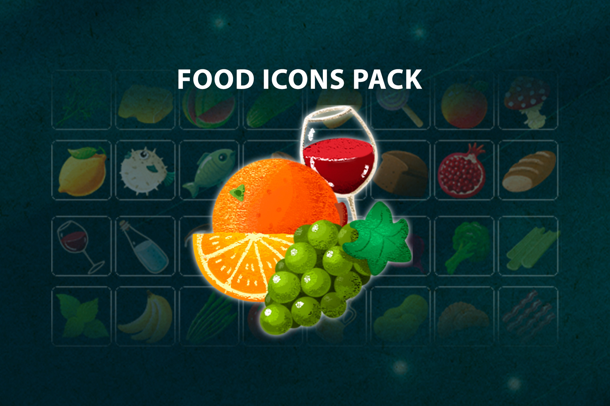 Food Icons Pack | 2D Icons | Unity Asset Store