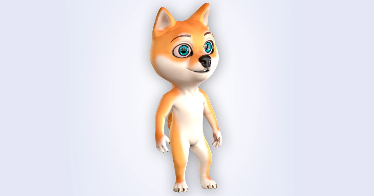 Unity Stock Cartoon Cartoon Dog | Characters | Unity Asset Store