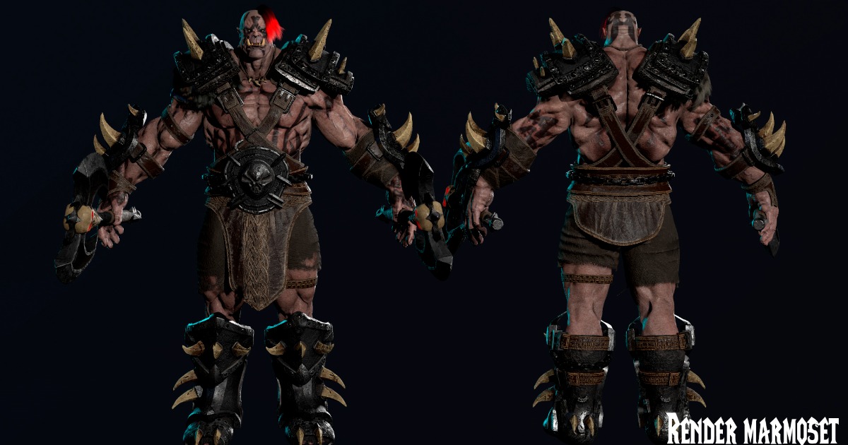 Orc Berserk 3D Unity Asset Store Orc Berserk 3d Unity Asset Store