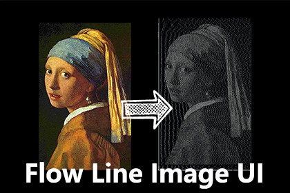 Flow Lines Image UI By mayting