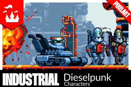 Industrial Characters - Dieselpunk