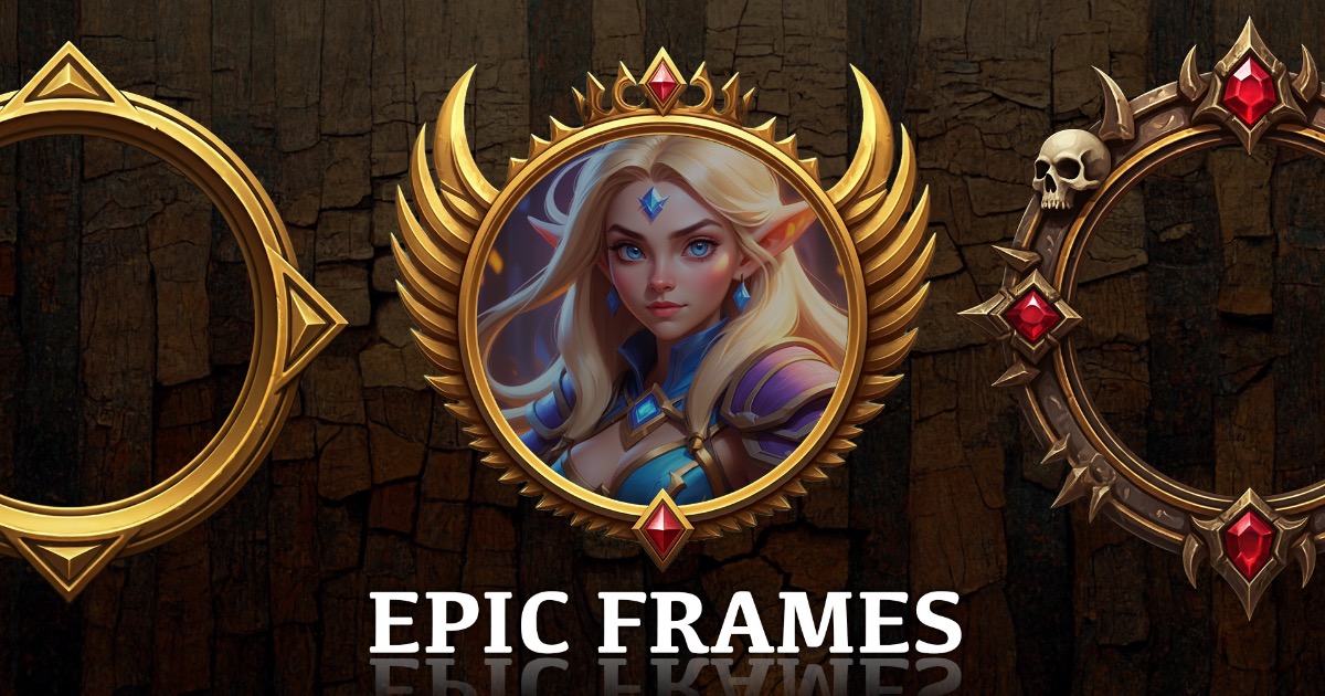 Epic Frames | 2D GUI | Unity Asset Store