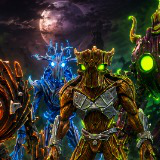 Wood Monsters Pack 2 – 4 Stylized Animated Creatures (LOD + Skins)