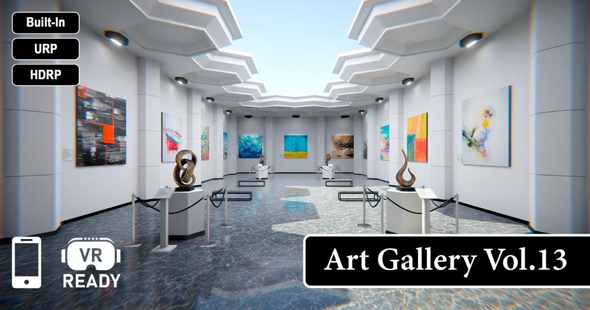Art Gallery Vol.13 | 3D Environments | Unity Asset Store