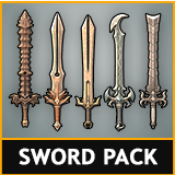 Stylized Swords - Fantasy RPG Weapons