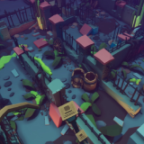 NecroPOLY - Low Poly Cemetery Kit — LITE