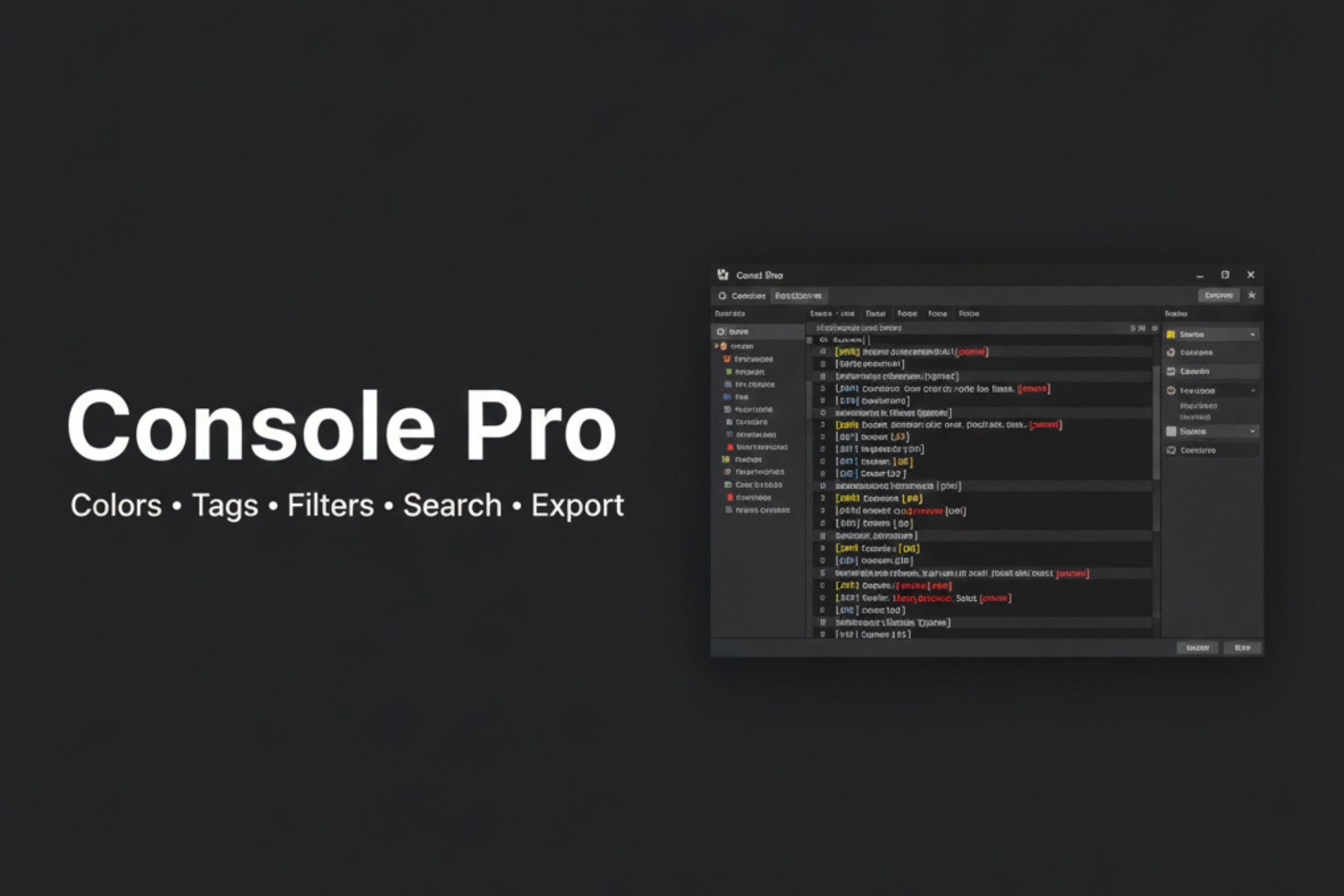 Console Pro | Utilities Tools | Unity Asset Store
