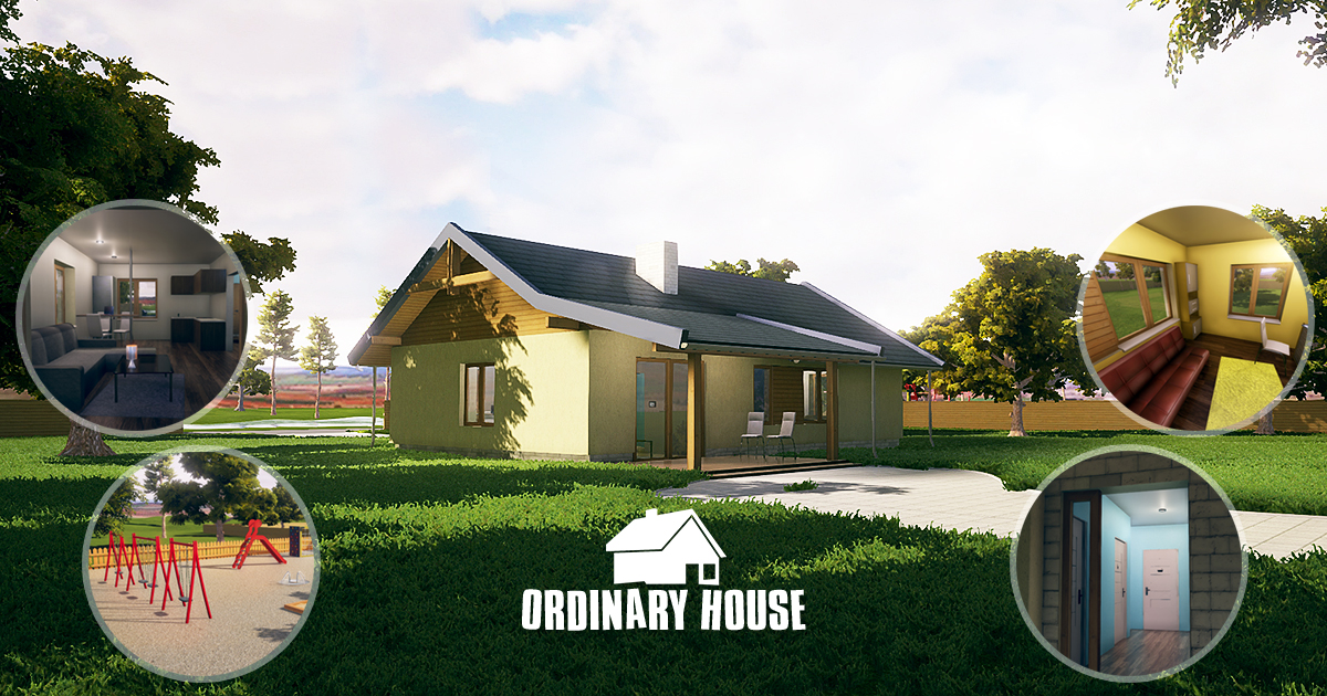 Ordinary house | 3D Urban | Unity Asset Store