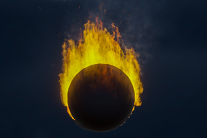 Fire VFX — Wraps Any Mesh · Point Cache · URP