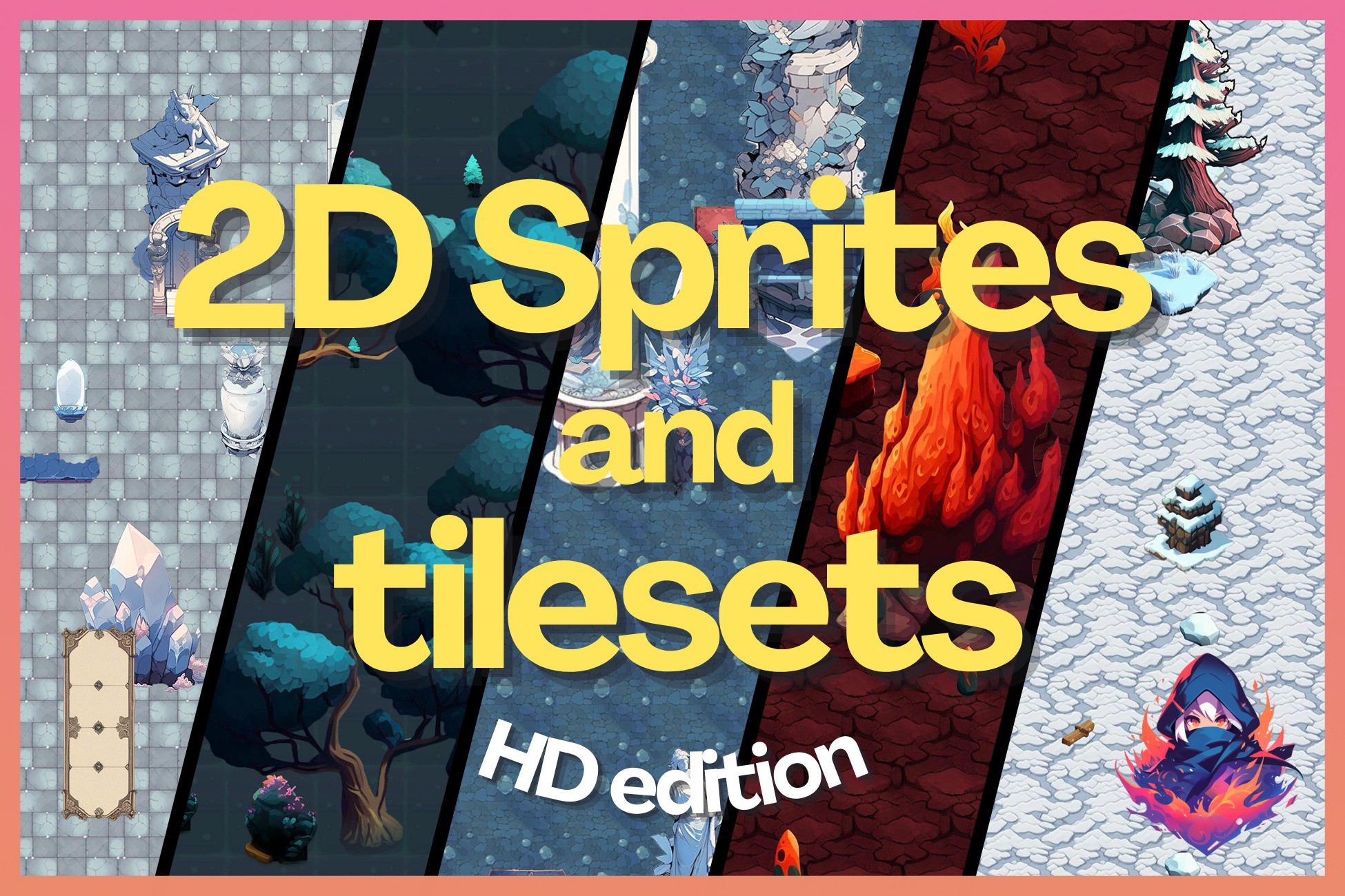 2D Topdown tilesets and sprites - HD edition | 2D Environments | Unity ...