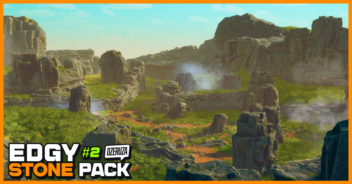 EdgyStonePack2 | 3D Exterior | Unity Asset Store