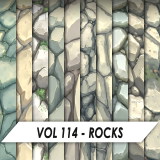 Stylized Textures - Vol 114 - Rocks