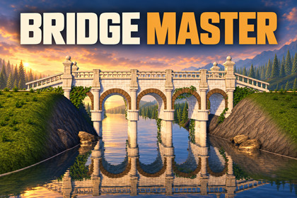 Bridge Master - Stylized Bridge Builder