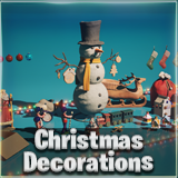 Christmas Decor Props/Asset Pack