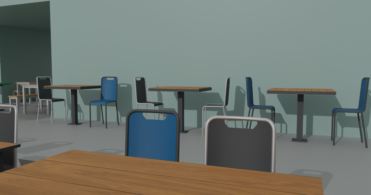 Outdoor Area Tables | 3D Furniture | Unity Asset Store